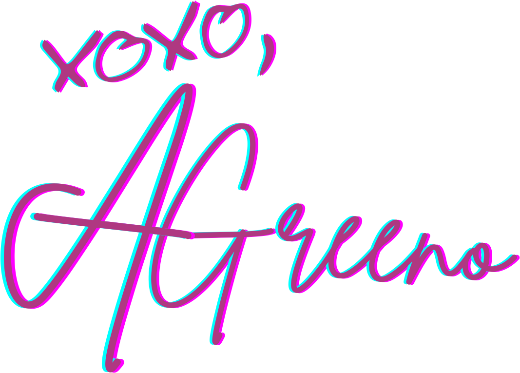 XOXO, AGreeno